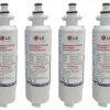 LG LT700P Kenmore 46-9690 ADQ36006101 Refrigerator Water Filter, Set Of 4
