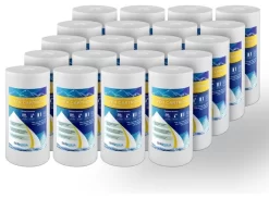 Big Blue Sediment Replacement Water Filters 5 Micron 10"x 4.5” Cartridges, 20