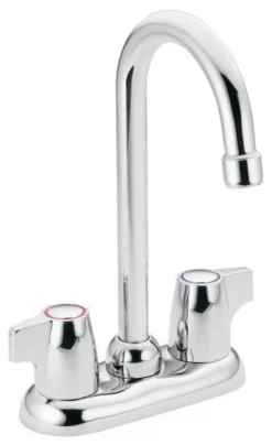 Moen Chateau Chrome 2-Handle High Arc Bar Faucet