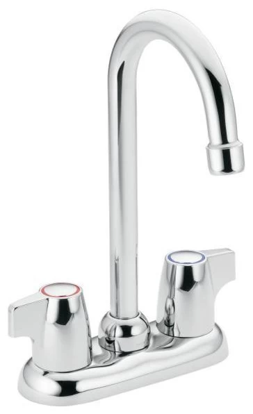 Moen Chateau Chrome 2-Handle High Arc Bar Faucet