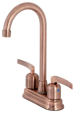 Kingston Brass KB849EFLAC Centurion Bar Faucet, Antique Copper
