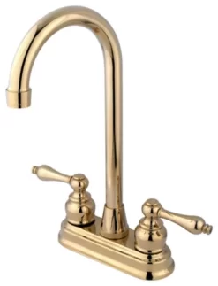 Kingston Brass KB49.AL Victorian 1.8 GPM Standard Bar Faucet - Polished Brass