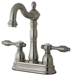 Kingston Brass KB149.TAL Tudor Brass Kitchen Faucet - Satin Nickel