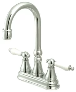 Governor Two Handle 4" Centerset Bar Faucet Without Pop-Up Rod