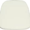 Soft Ivory Fabric Chiavari Chair Cushion