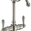 Whitehaus Kitchen Faucet With Polished Nickel Finish WHFH-HC1006-PN