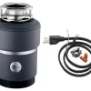 Insinkerator Compact Evolution 3/4 HP Garbage Disposer With Cord