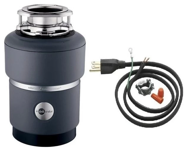 Insinkerator Compact Evolution 3/4 HP Garbage Disposer With Cord