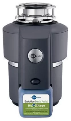 Insinkerator Septic Assist Evolution 3/4 Hp Garbage Disposer, Less Cord