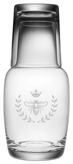 Vintage Bee Night Bottle Set