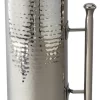 Elegance Hammered Stainless Steel Straight Pitcher 60 Oz.