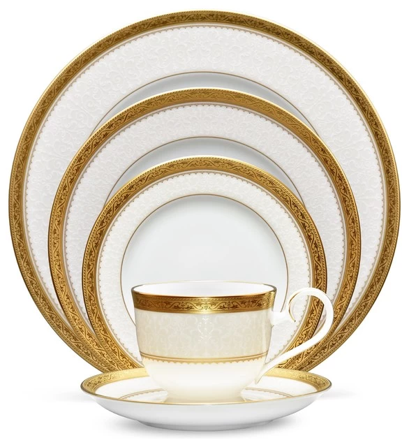 Noritake Odessa Gold, 5-Piece China Set