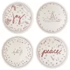 Ellen DeGeneres ED Holiday Tableware Accent Bowls, 5.5", 4-Piece Set