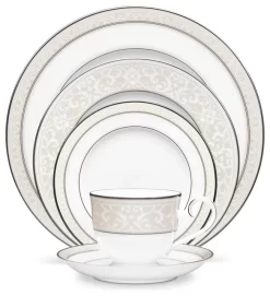 Noritake Montvale Platinum, 5-Piece China Set