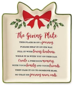 Hosting The Holidays Gift Giving Plate By Lenox