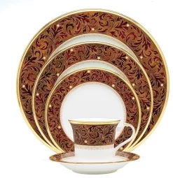 Noritake Xavier 5-Piece Place Setting, Gold