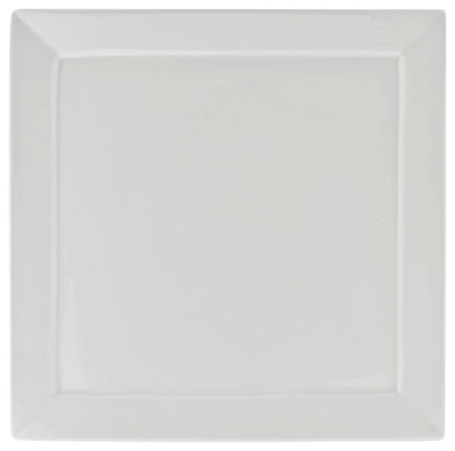 Whittier Elite Squares Dinner Plates, Set Of 6