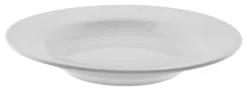 Z-Ware White Porcelain Rim Soup, Set Of 6