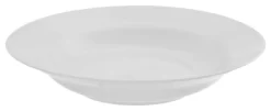 9" Royal White Rim Soup, Set Of 6