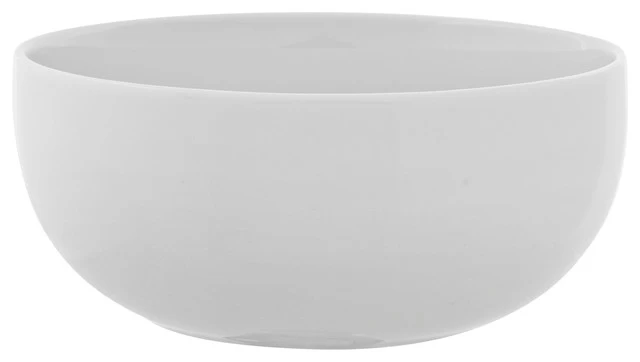 Royal Coupe White Cereal Bowls, Set Of 6