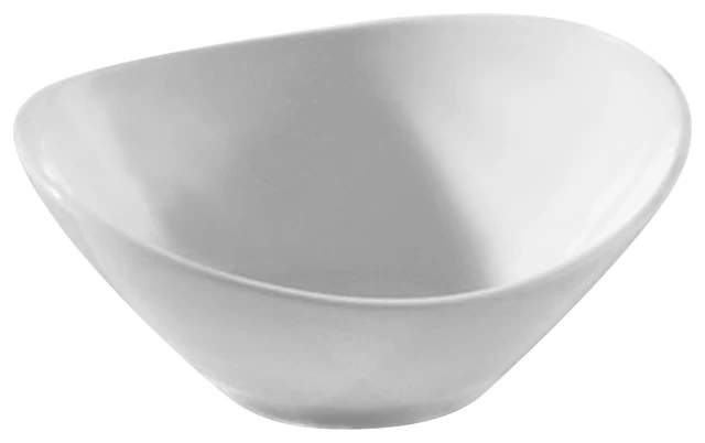 Aurora Square Oval Contour Bowls, Set Of 6