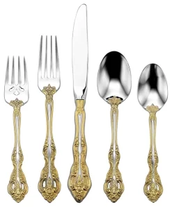 Oneida Golden Michelangelo 5-Piece Place Setting, Set Of 1
