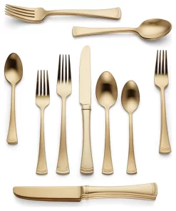 Lenox Portola Gold 20Pc Flatware Set, Service For 4