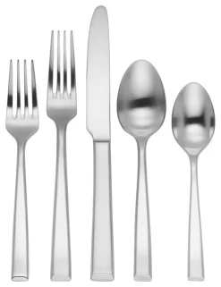 Lenox Reed & Barton East End Satin 20Pc Flatware Set