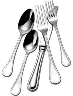 Couzon Lyrique Five Piece Place Setting, Silver