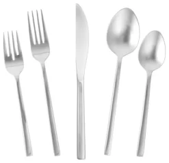 Fortessa Arezzo 18/10 Stainless Steel 5 Piece Place Setting Flatware Set
