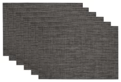 Gray Tonal Tweed Placemat, Set Of 6