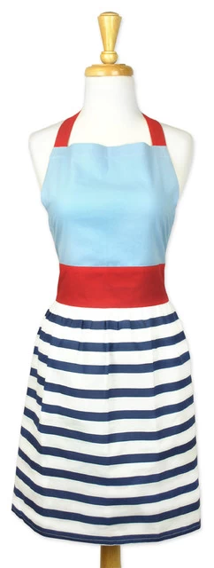 DII Striped Skirt Apron