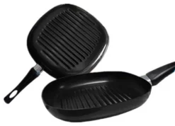Gourmet Chef 10 Inch Non Stick Square Grill Pan