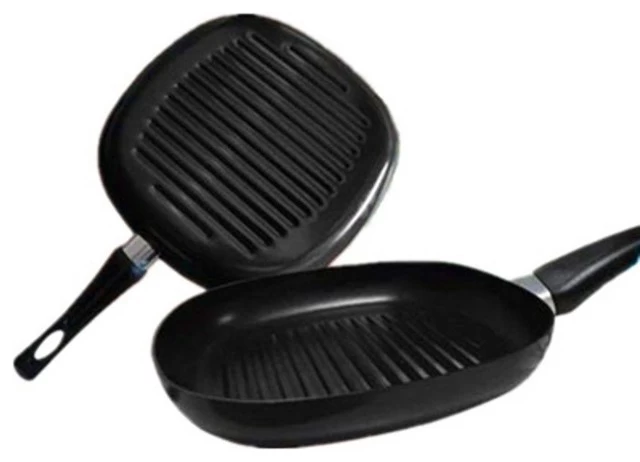 Gourmet Chef 10 Inch Non Stick Square Grill Pan