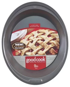 Good Cook Premium Bakeware Pie Pan, Non Stick, 9"