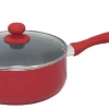 Gourmet Chef 3 Fl Qt Eco Friendly Non Stick Ceramic Sauce Pan.