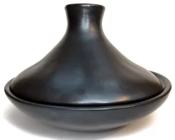 La Chamba Black Clay Tagine, Large