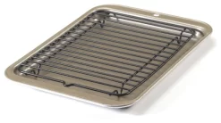 Nordic Ware Compact Ovenware 2 Piece Non-Stick Broiler Set