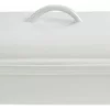 Le Creuset 4-Quart, (12"x9") Heritage Covered Rectangular Casserole, White