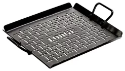 Lodge Seasoned Steel Grilling Pan, 13"x12"