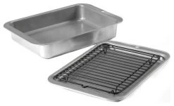 Nordic Ware 3 Piece Toaster Oven Grill And Bake Set