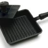 Norpro Mini Cast Iron Panini Pan With Press