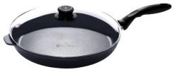 Swiss Diamond Nonstick Fry Pan With Lid, 12.5"