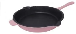 Neo Cast Iron Fry Pan, Pink, 10"