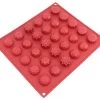 Freshware 30-Cavity Silicone Flowers Mold
