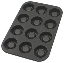 Zenker Aluminum Nonstick 12 Hole Shortcake Pan