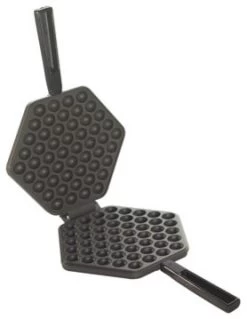 Nordic Ware Black Cast Aluminum Waffle Puff Pan