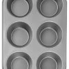 Wilton 2105-955 Jumbo Muffin Pan, Grey