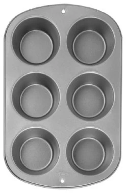 Wilton 2105-955 Jumbo Muffin Pan, Grey