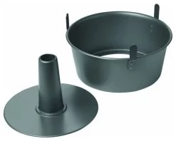 Chicago Metallic Angel Food Cake Pan, Aluminium, 9.5"x4"